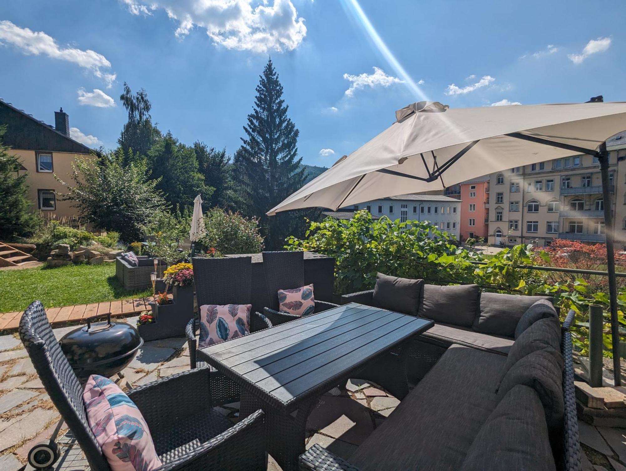 Hw3 - Urlaubsmagie - Helle, Grosse Wohnung Mit Pool เซบนิทซ์ ภายนอก รูปภาพ