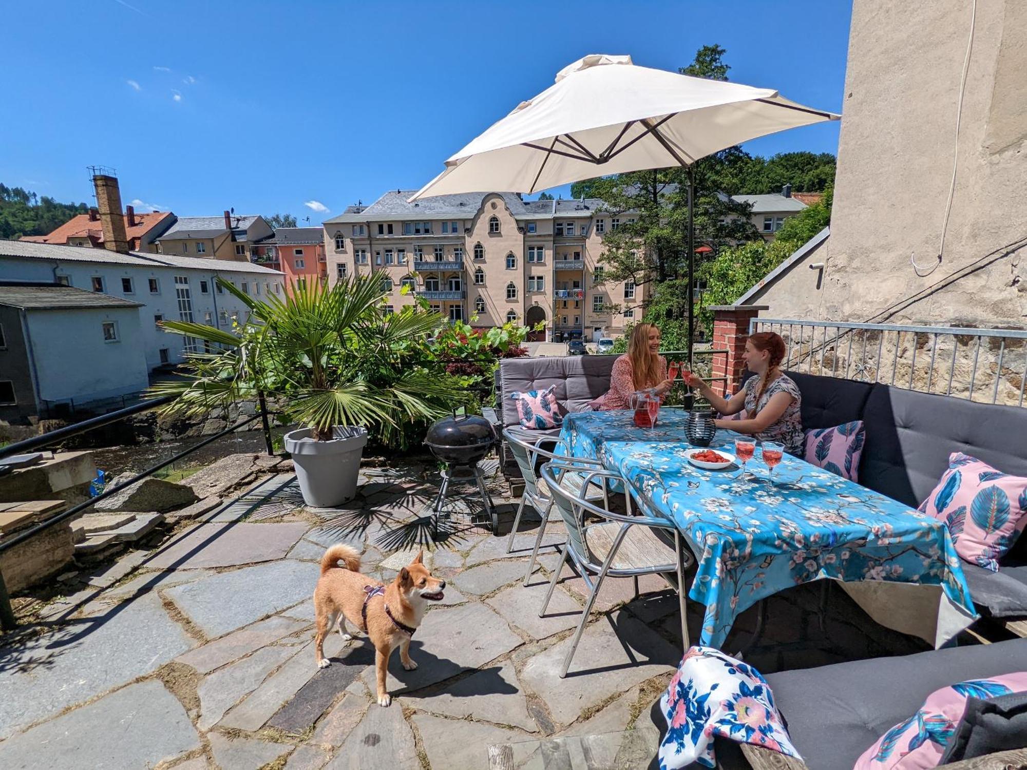 Hw3 - Urlaubsmagie - Helle, Grosse Wohnung Mit Pool เซบนิทซ์ ภายนอก รูปภาพ