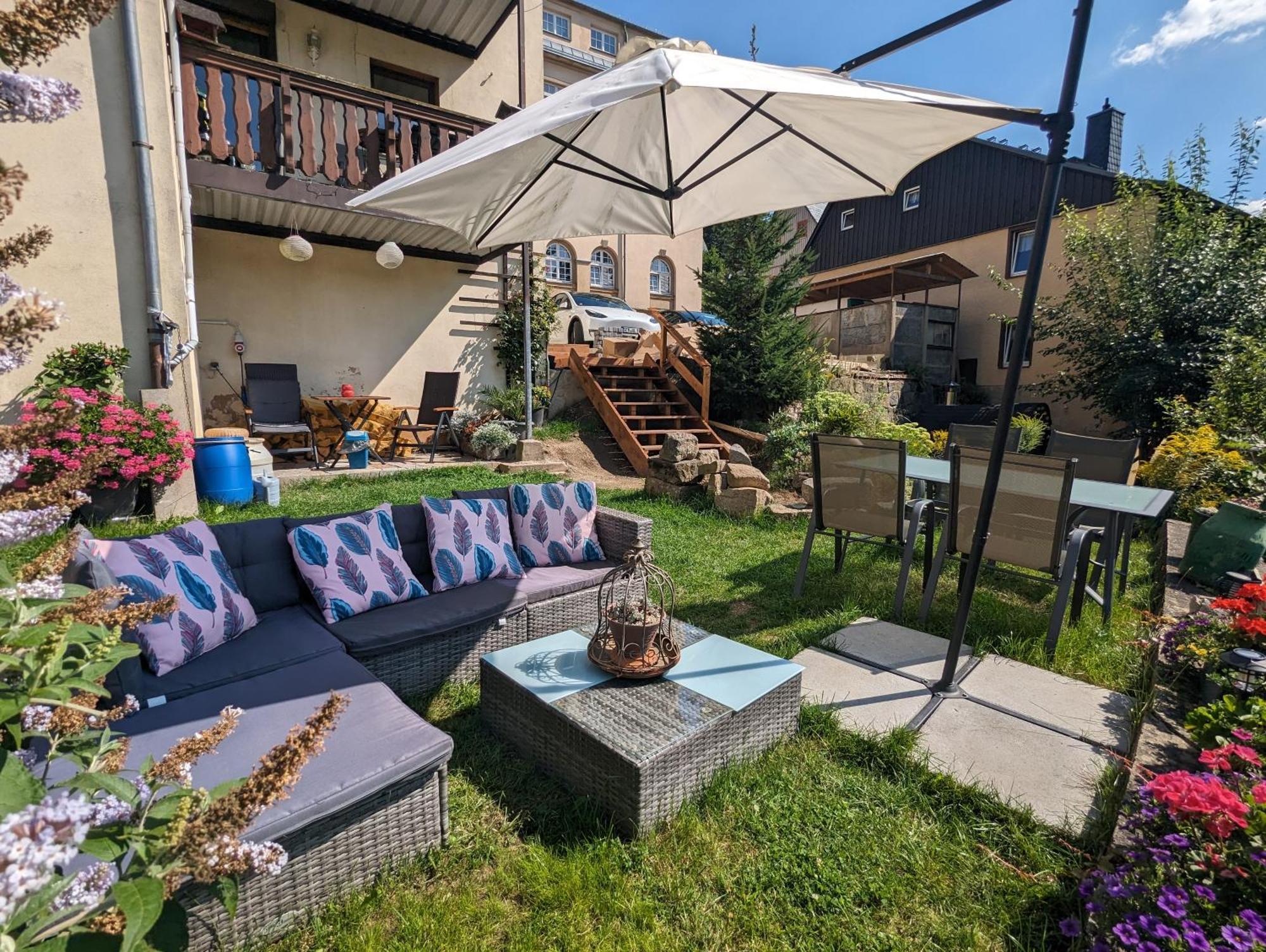 Hw3 - Urlaubsmagie - Helle, Grosse Wohnung Mit Pool เซบนิทซ์ ภายนอก รูปภาพ