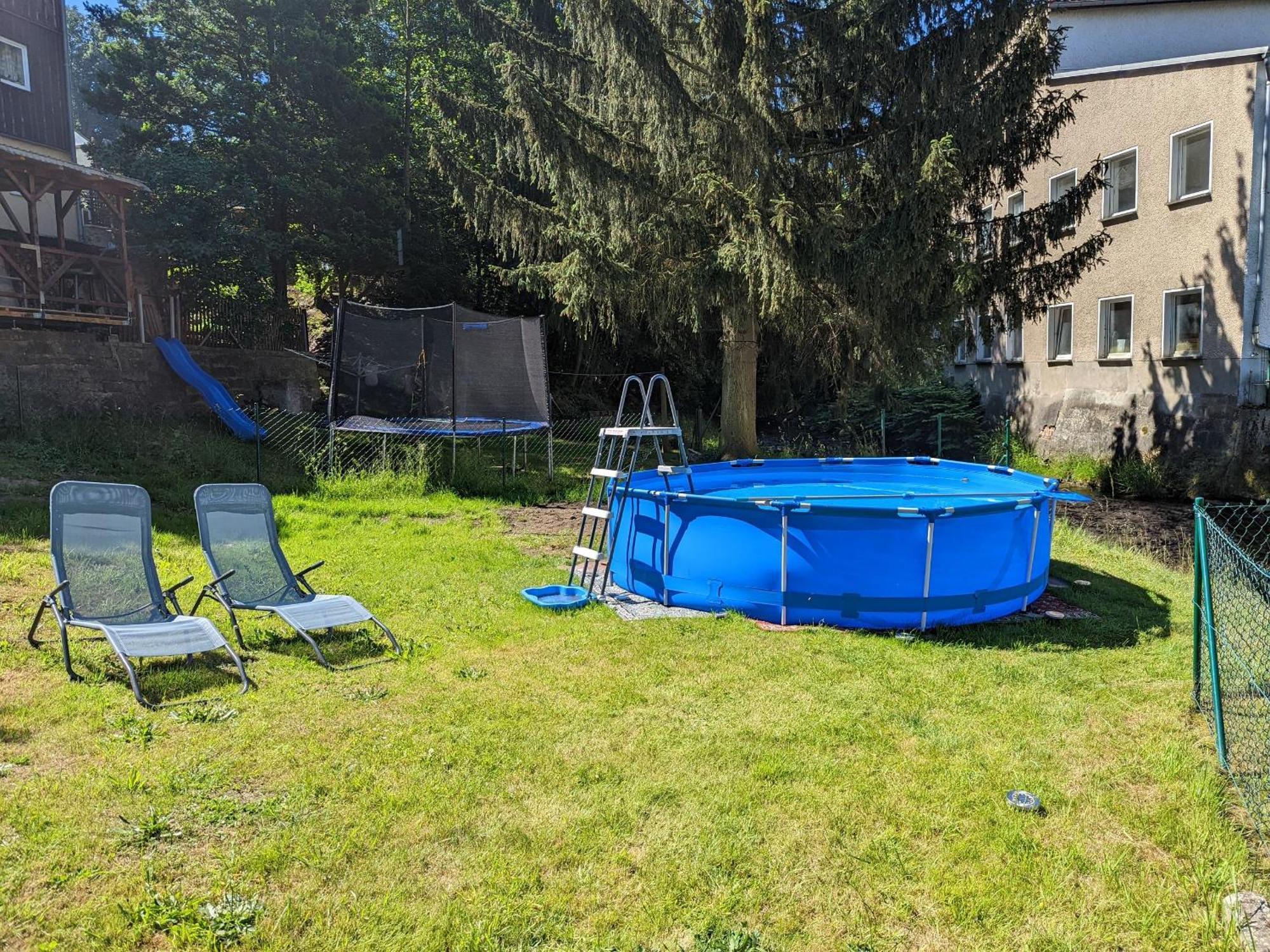 Hw3 - Urlaubsmagie - Helle, Grosse Wohnung Mit Pool เซบนิทซ์ ภายนอก รูปภาพ