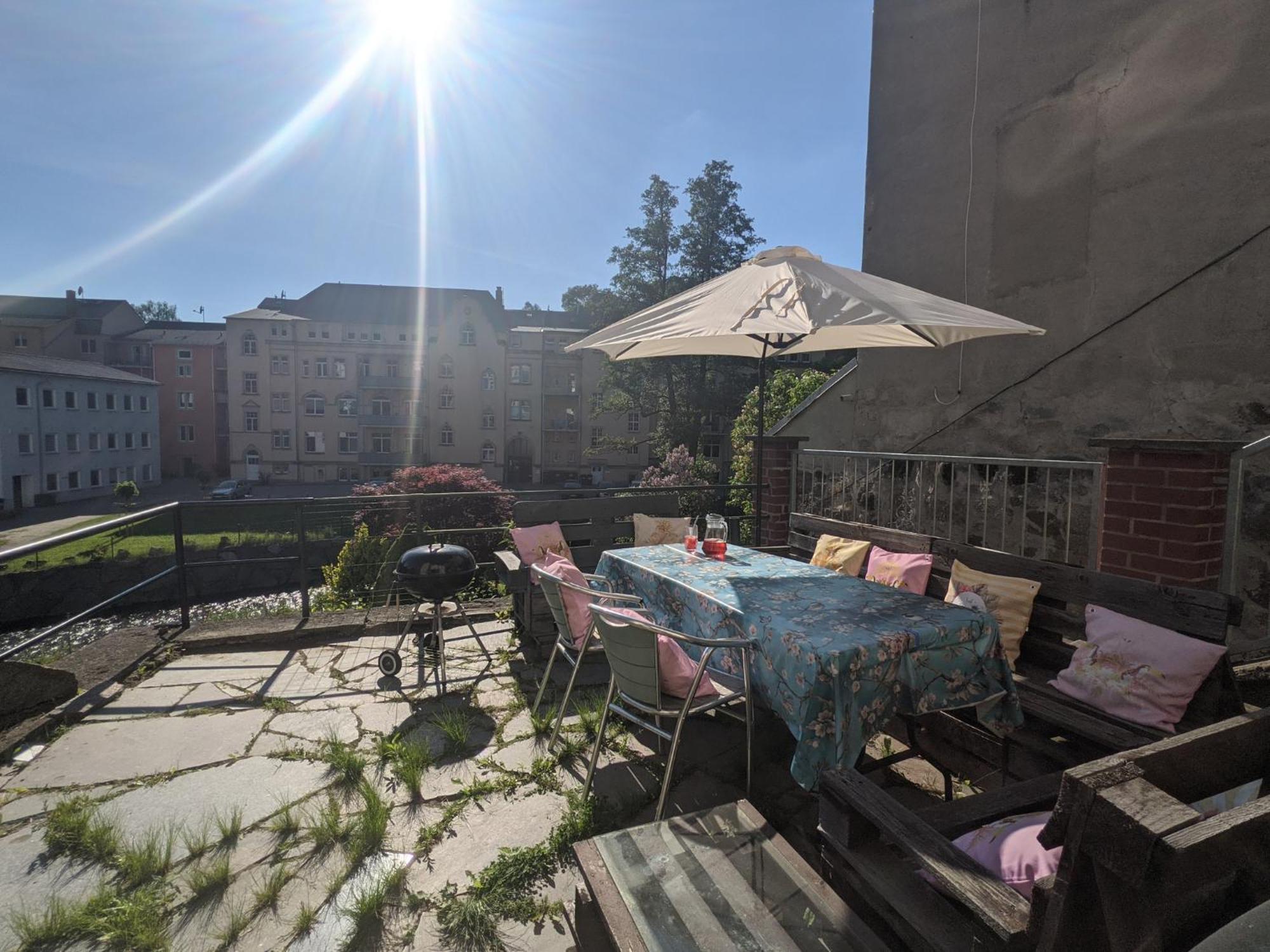 Hw3 - Urlaubsmagie - Helle, Grosse Wohnung Mit Pool เซบนิทซ์ ภายนอก รูปภาพ