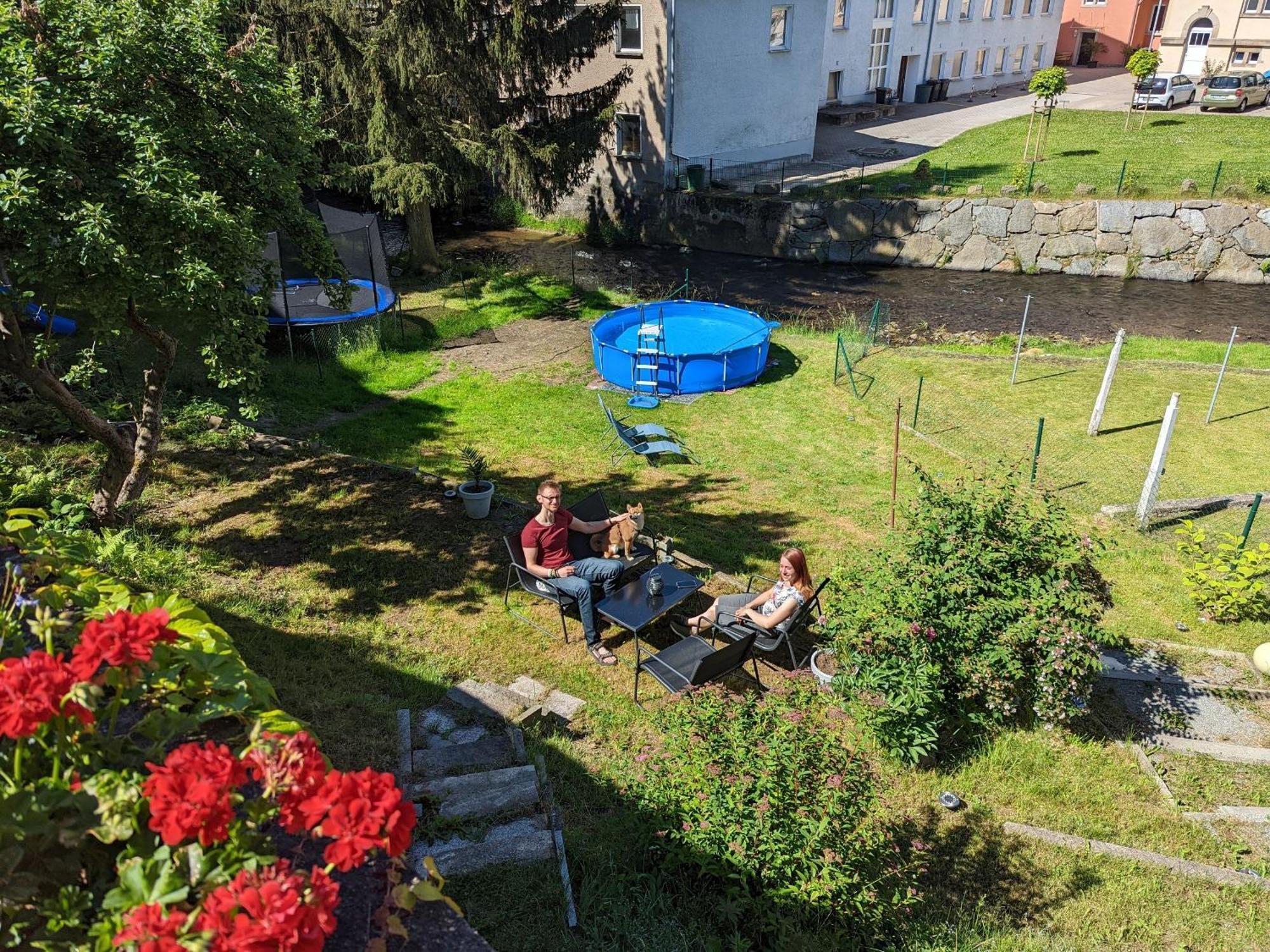 Hw3 - Urlaubsmagie - Helle, Grosse Wohnung Mit Pool เซบนิทซ์ ภายนอก รูปภาพ