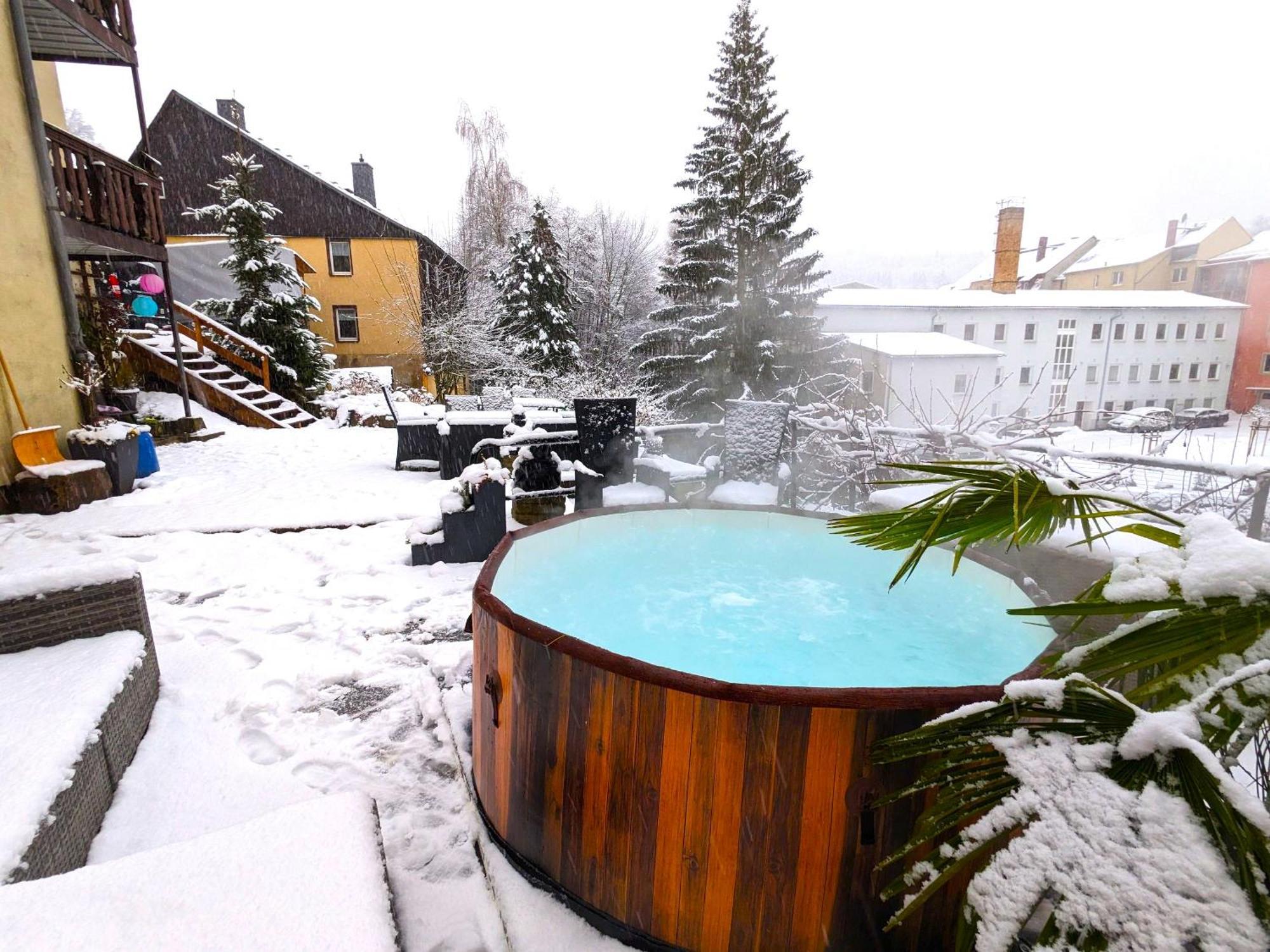 Hw3 - Urlaubsmagie - Helle, Grosse Wohnung Mit Pool เซบนิทซ์ ภายนอก รูปภาพ