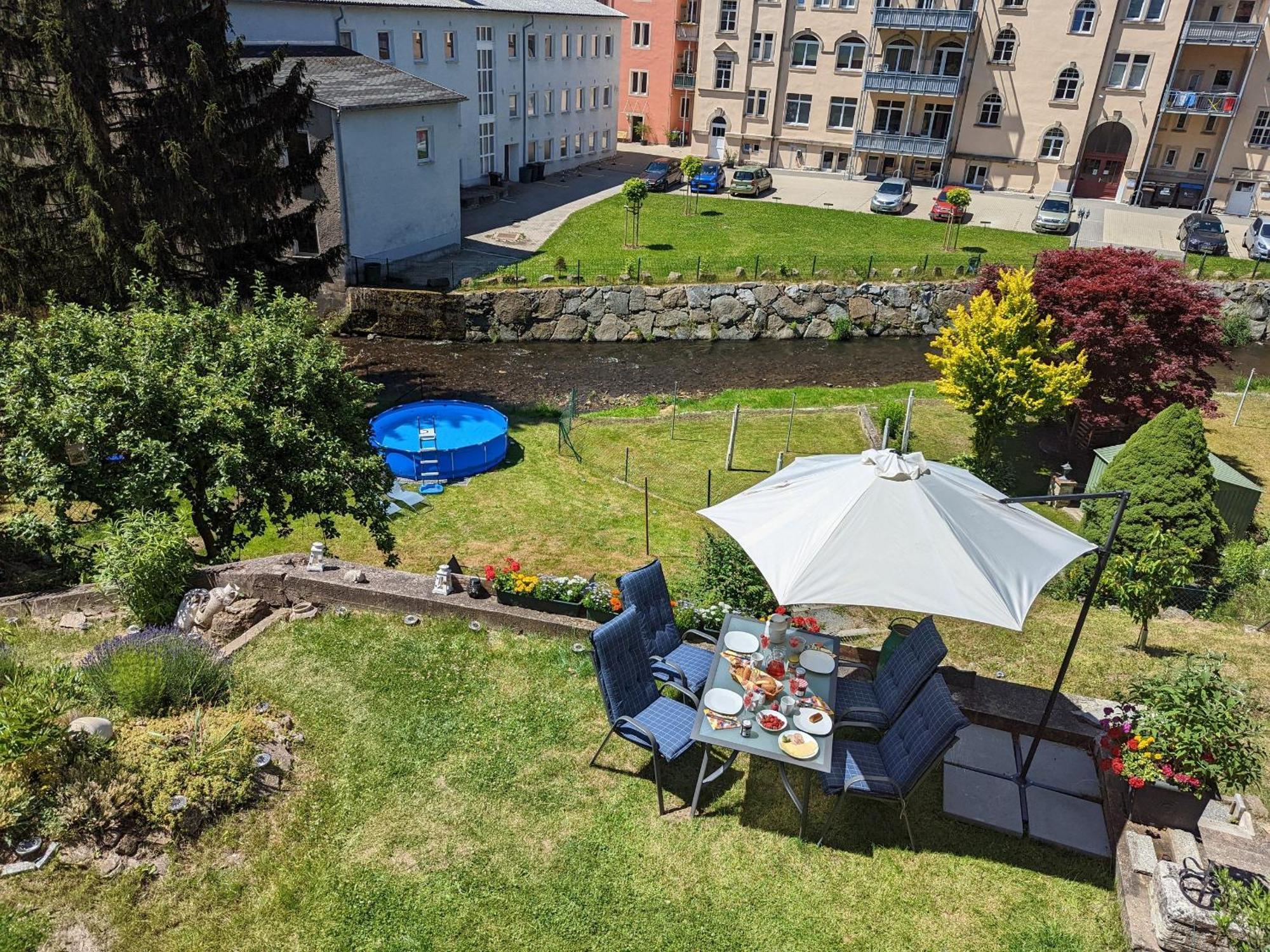 Hw3 - Urlaubsmagie - Helle, Grosse Wohnung Mit Pool เซบนิทซ์ ภายนอก รูปภาพ