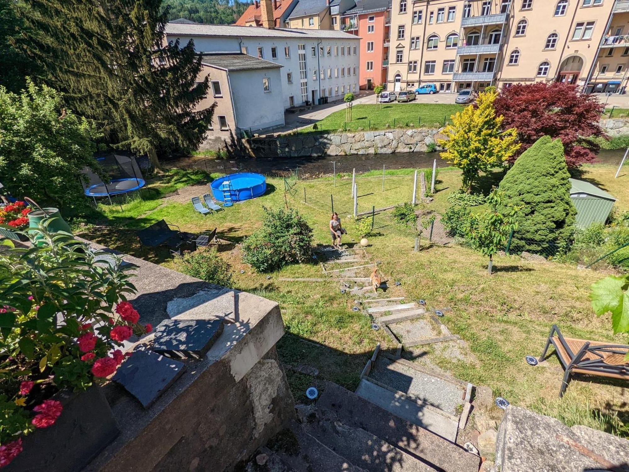 Hw3 - Urlaubsmagie - Helle, Grosse Wohnung Mit Pool เซบนิทซ์ ภายนอก รูปภาพ